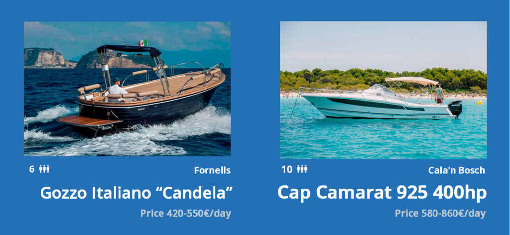 911. See Menorca from the sea: The best Menorca boat rental for your holiday 1